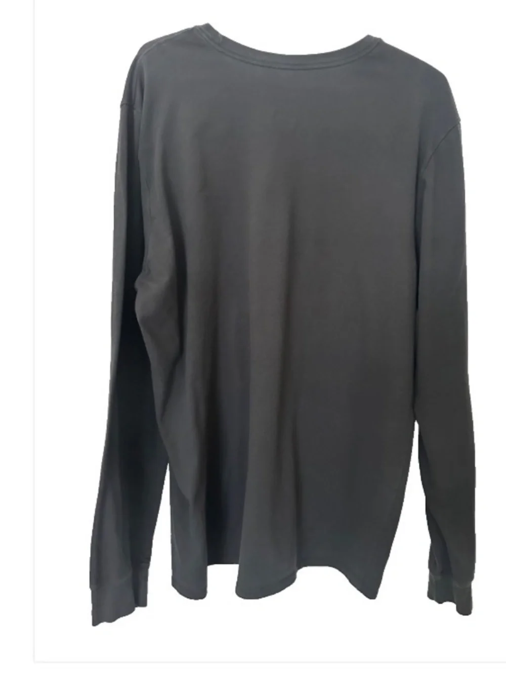 Nike AIR Big Men’s XXL Athletic Cut Dri-Fit Technology Long Sleeve Gray TShirt